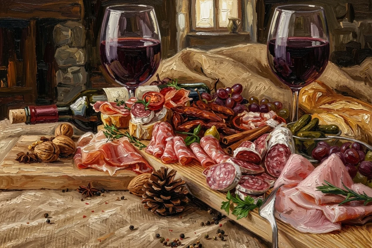 Maridaje embutidos vinos Bierzo