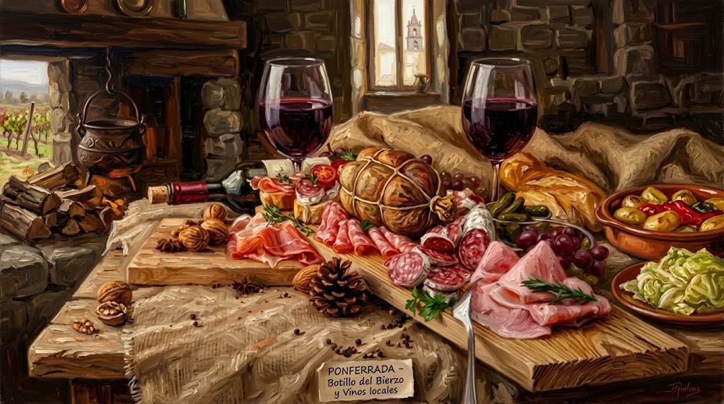 maridaje embutidos vinos Bierzo