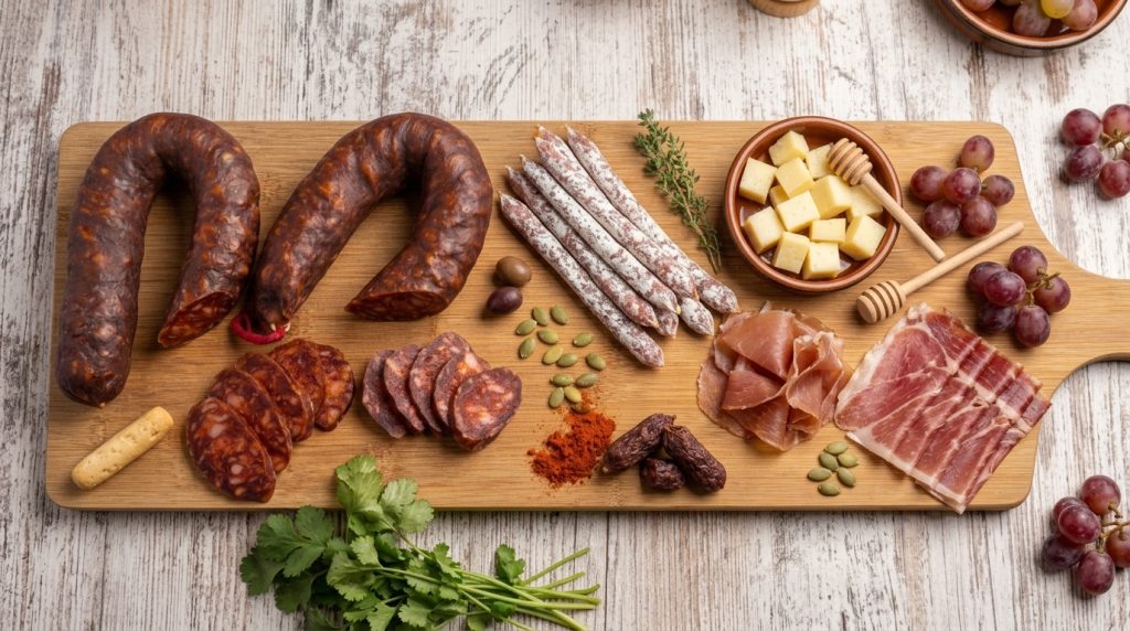 cómo preparar una tabla de embutidos